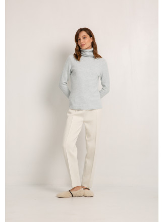 Off-White Wool Pants
