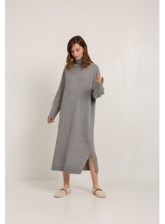 Grey Voluminous Dress