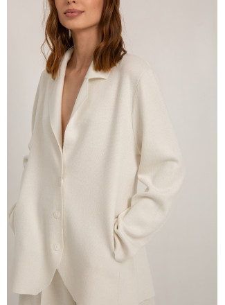 Off-White Wool Jacket