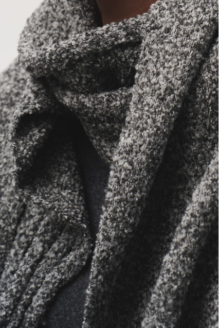 Шарф чорно-білий Шарф чорно-білий