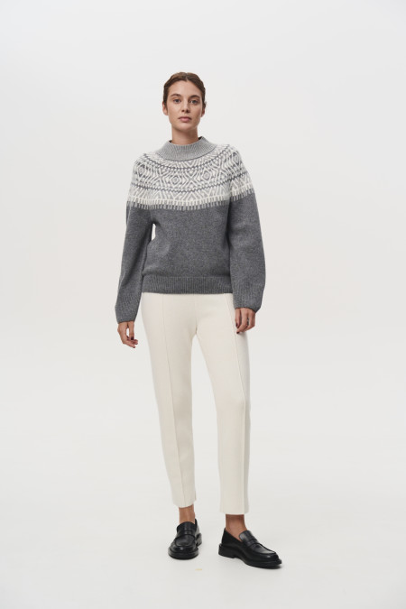 Штани з вовни ягнят молочні