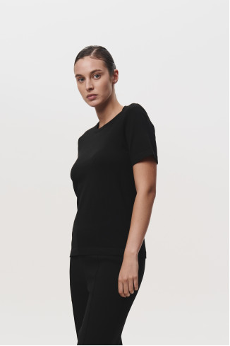 Базовий джемпер з віскози чорний