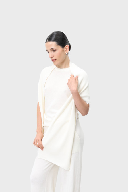 Off-White Lambswool Scarf Off-White Lambswool Scarf