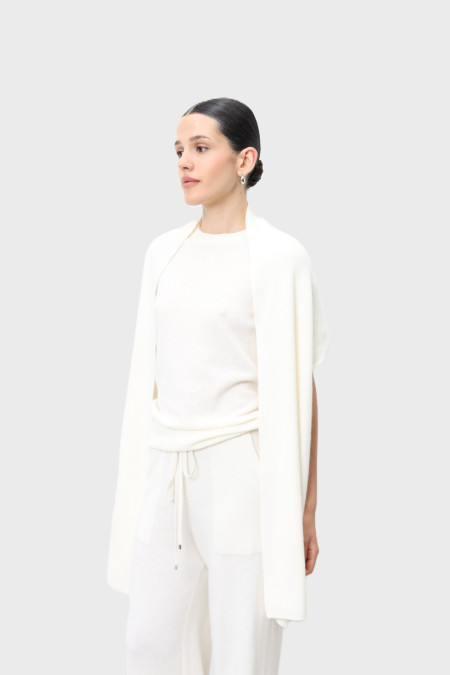 Off-White Lambswool Scarf Off-White Lambswool Scarf