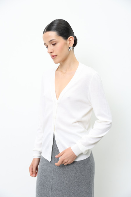 Off-White 100% Merino Wool Jacket