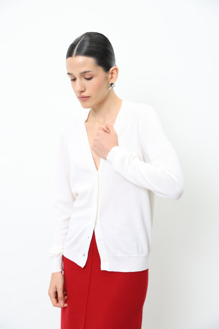 Off-White 100% Merino Wool Jacket