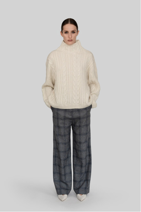 Off-White Cashmere And Wool Sweater