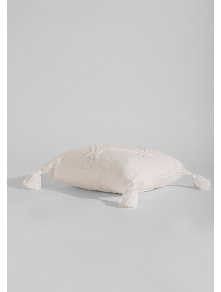 Бавовняна подушка 45х45 біла