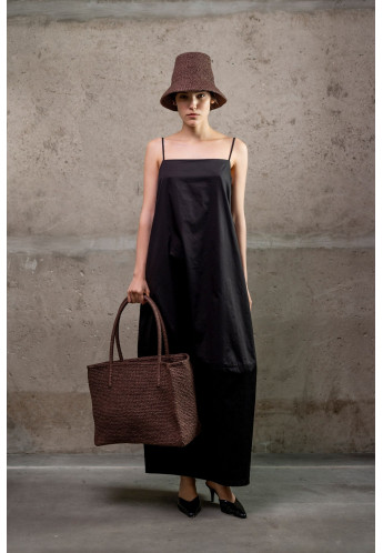 Сарафан O-силуету чорний