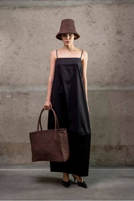 Сарафан O-силуету чорний