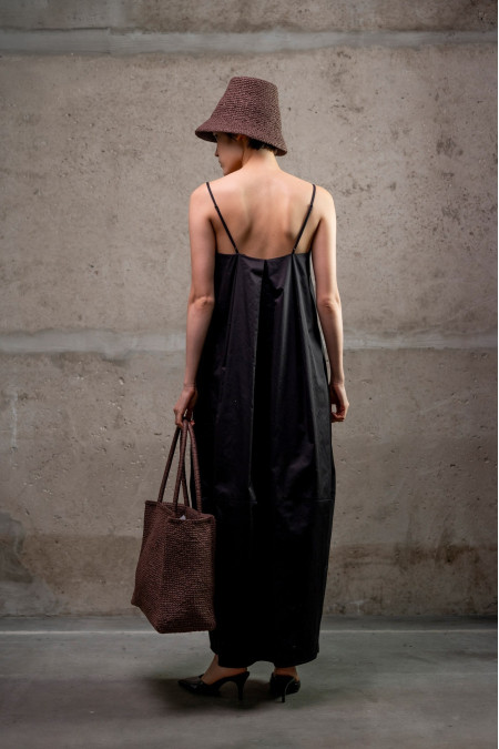 Сарафан O-силуету чорний