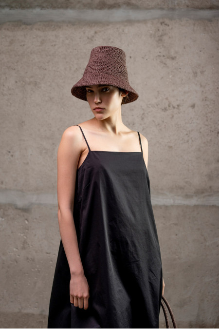 Сарафан O-силуету чорний