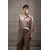 Beige Relaxed Pajama-Style Blouse 