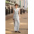 White And Black 100% Viscose Wrap Maxi Dress