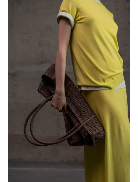 Lemon Short-Sleeved Basic Jumper