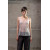 White Translucent Top With Raw Edges