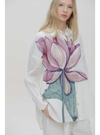 Water Lily Linen Shirt