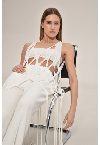 Off-White Knitted Trousers 