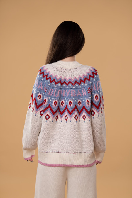 RITO x brabrabra Off-White "Feel" Sweater RITO x brabrabra Off-White "Feel" Sweater