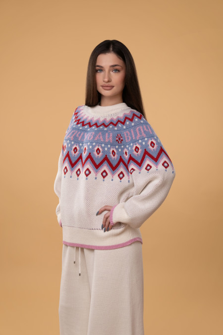 RITO x brabrabra Off-White "Feel" Sweater RITO x brabrabra Off-White "Feel" Sweater