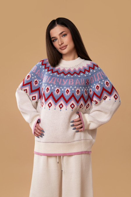 RITO x brabrabra Off-White "Feel" Sweater RITO x brabrabra Off-White "Feel" Sweater