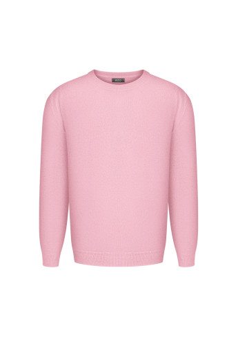 Чоловічий джемпер з вовни ягнят рожевий