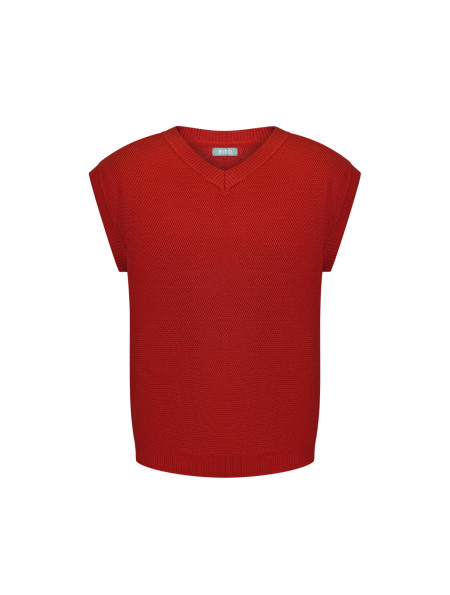 Чоловічий жилет червоний