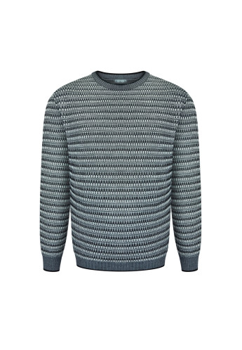 Чоловічий джемпер фактурного переплетіння 