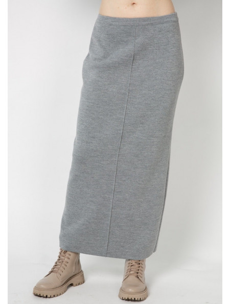 Long straight skirt