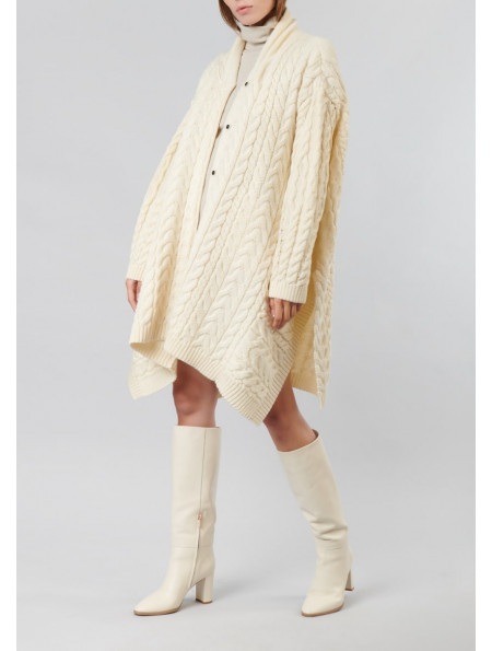 Knitted coat