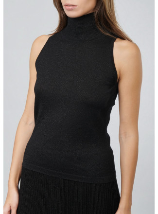 Knitted Lurex Top