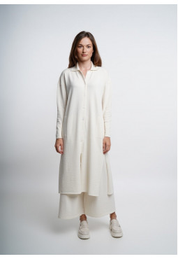 Сукня-сорочка молочна