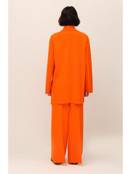 Піджак вільного силуету оранжевий