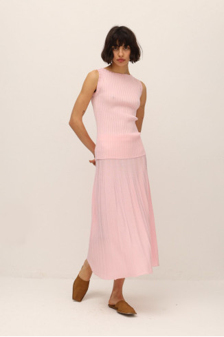 Pink Classic Viscose Top