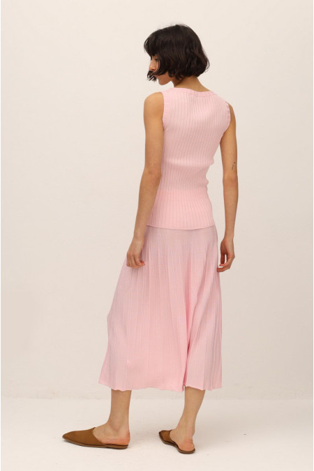 Pink Classic Viscose Top